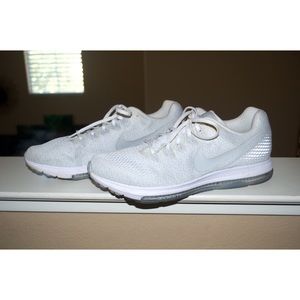 White Nike Running Shoes
